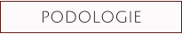 podologie